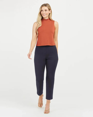 Spanx On-the-go Kick Flare Pants In Black