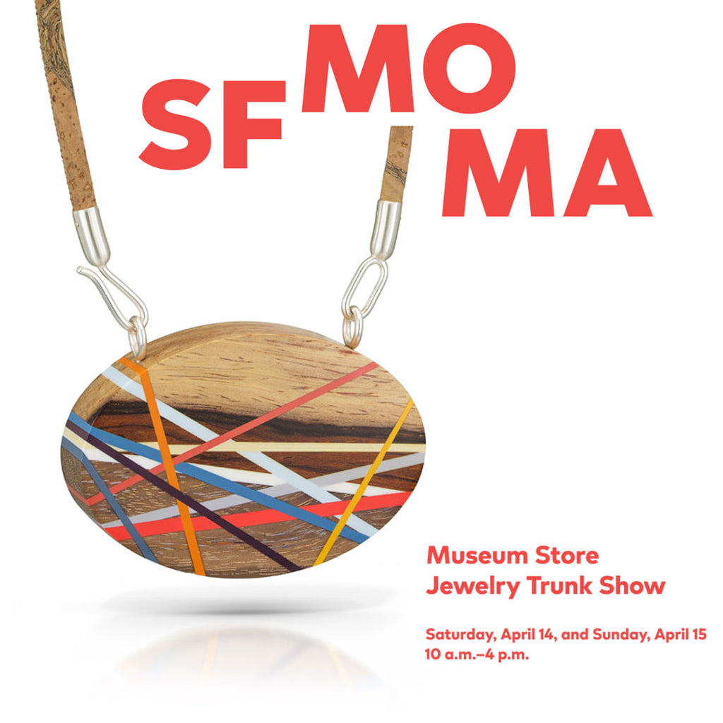 Laura Jaklitsch Jewelry at the SF MOMA Jewelry Trunk Show 