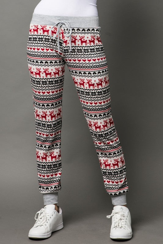 christmas jogger pants