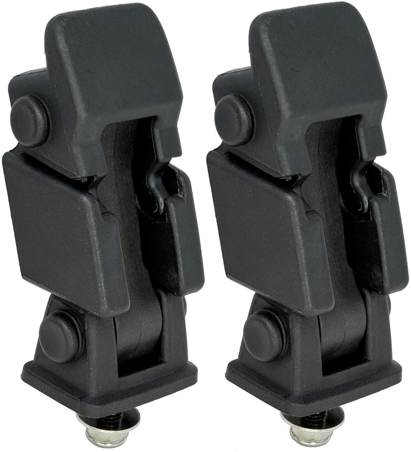 Hood Latches - Set of 2 - Replaces# 55176636AD, 68038118AA, 42422 - Fi –  Agent Motor Parts