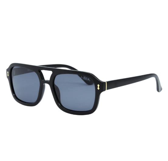 Royal Sunglasses - Black/Smoke Polarized – Genterie Supply Co.