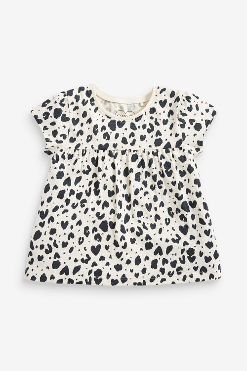 Next Monochrome Cotton Baby Girls Top