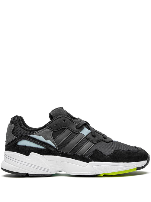 Adidas Core Black Yung-96 Leather Mens Sneakers