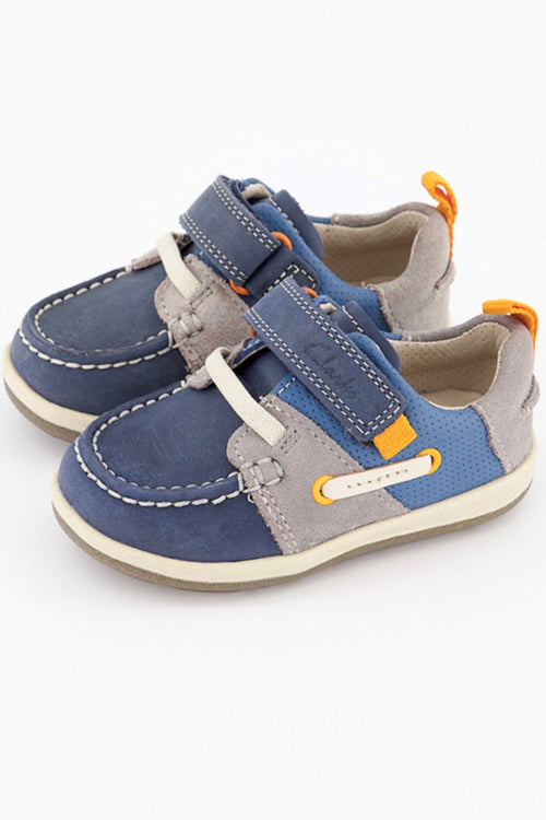 Clarks Softly Boat Younger Boys Shoes