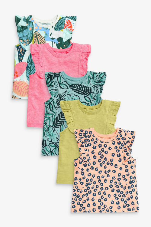 Next Tropical Print Vests Younger Girls Top