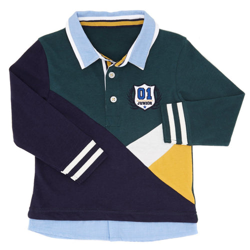Dunnes Cut And Sew 01 Junior Boys Rugby Top