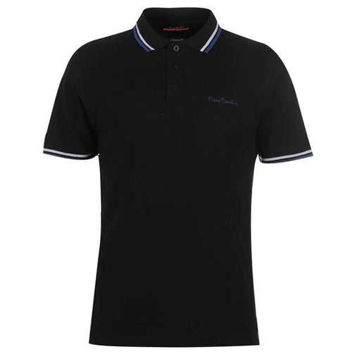 Pierre Cardin Blacked Tipped Mens Polo Shirt