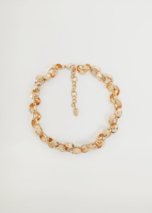 Mango Vitori Mixed Chain Womens Necklace