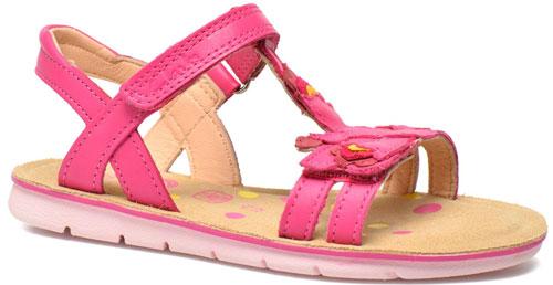Clarks Pink Mimo Gracie Older Girls Sandals