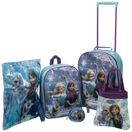 Frozen Girls 5 Piece Trolley Set
