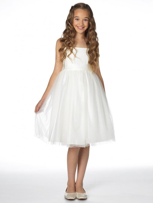 Paisley of London Collection - All Ivory Flower Girls Dress