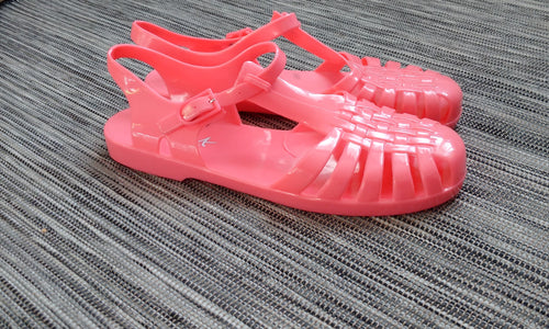 Next Pink Jelly Sandals