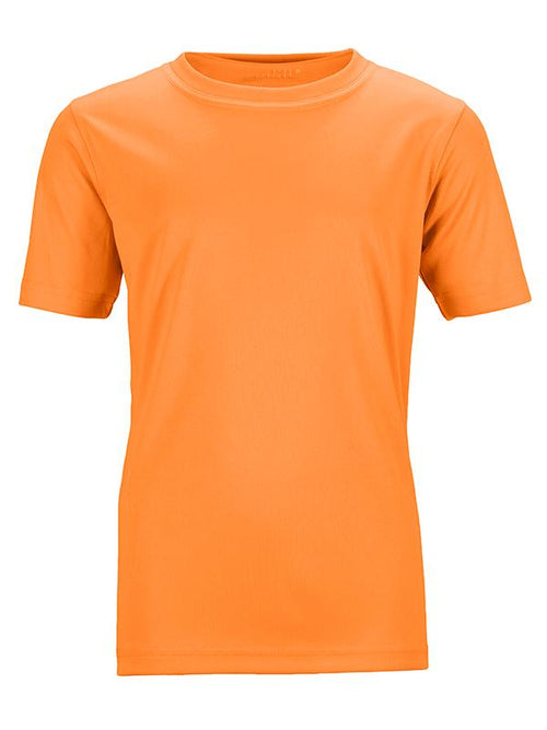 James Nicholson Kids Unisex Active Sports T-Shirt Orange
