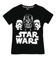 Star Wars Boys Darth Vader & Storm Troopers Black T-Shirt