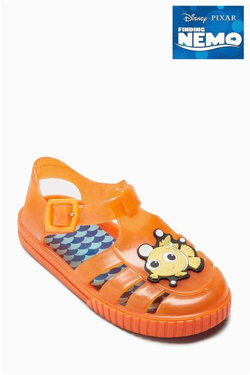 Next Younger Boys Orange Finding Nemo Jelly Sandals