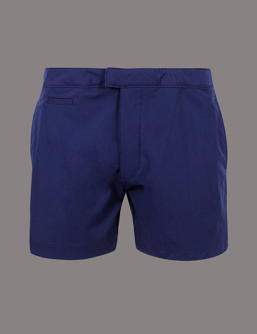 AUTOGRAPH  Mens Auto Stretch Swim Shorts Dark Blue