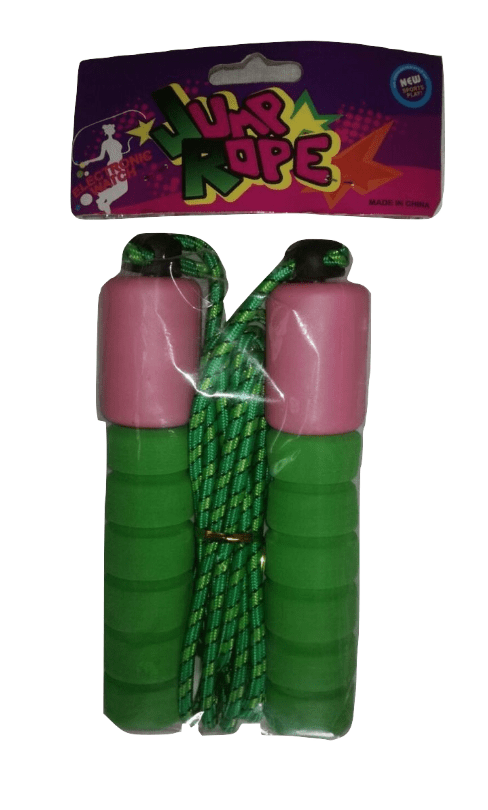 Jump Rope with Electronic Watch - Green