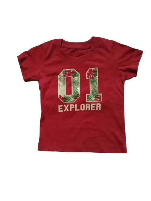 Matalan Baby Boys 01 Explorer Red T-Shirt