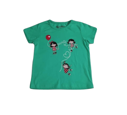 Pep & Co Party Girls Green T-Shirt
