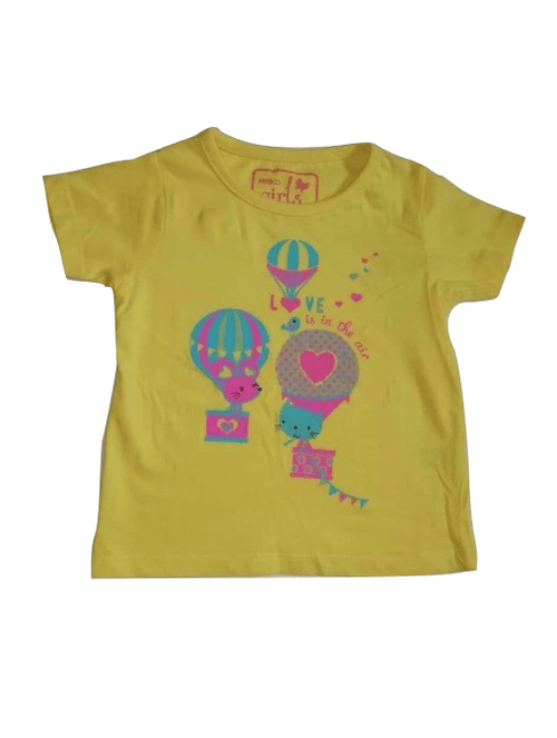 Pep & Co Yellow Print T-Shirt