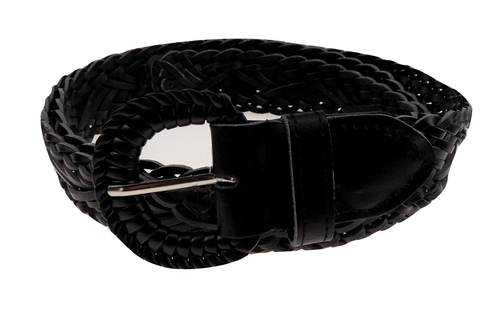 Ladies Woven Plait Belt