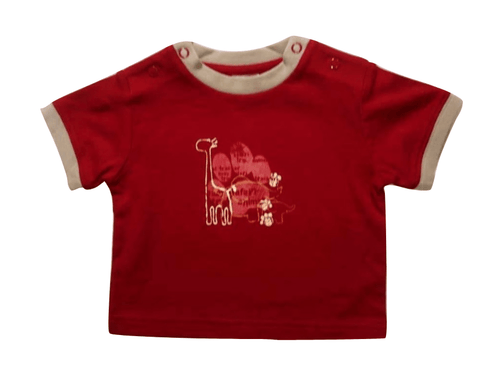 Safari Baby Boys Red T-Shirt