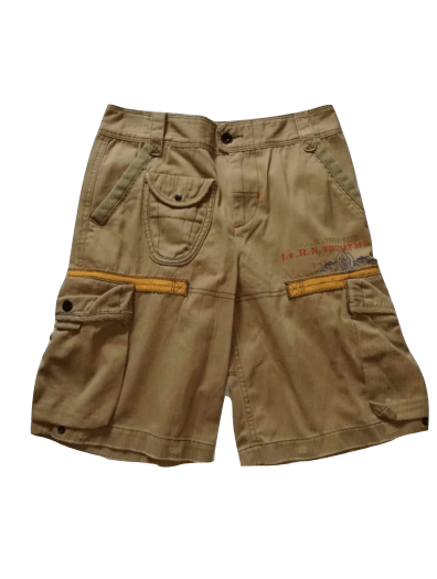 Ralph Lauren Boys Khaki Cargo Combat Shorts