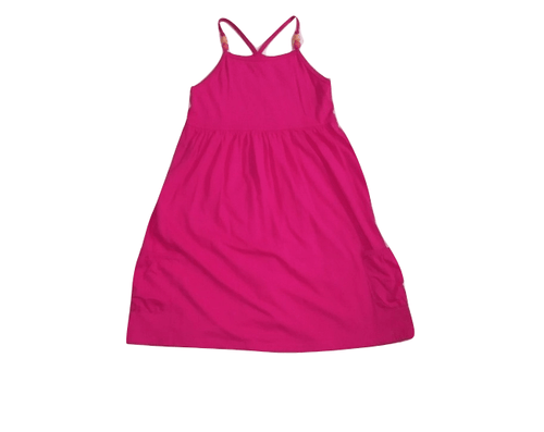 Tu Baby Girls Strap Pink Dress