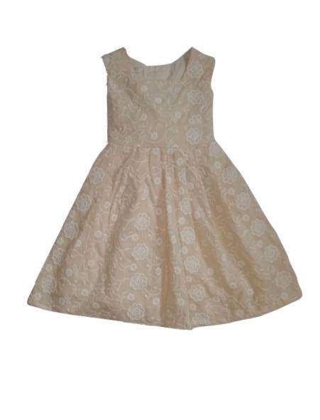 Monsoon Girls Nude Lace Dress