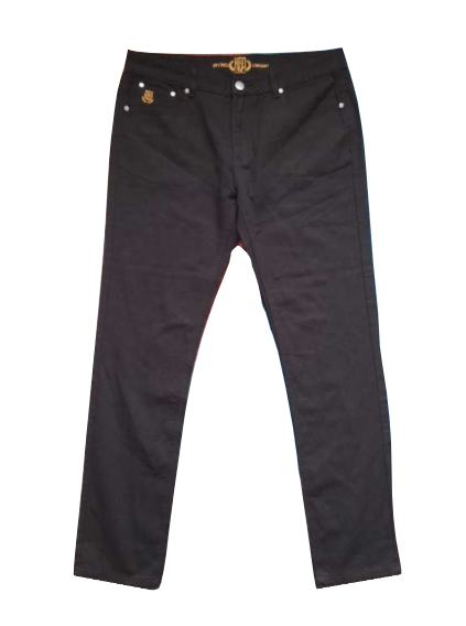 HRD Apparel Irving Vincent Mens Black Jeans