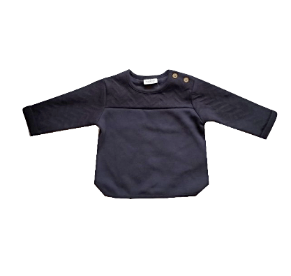 Next Baby Girls Navy Jersey Jumper