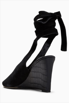 next black wedges