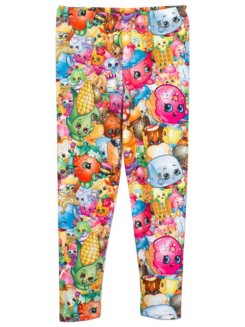 Shopkins Multi Colour Older Girls Leggings