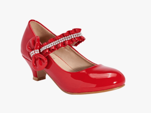 red belly shoes