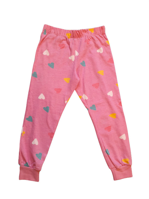 Peppa Pig Love Hearts Pink Younger Girls Bottoms