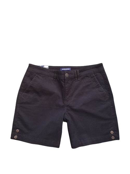 Bandolino Violet Black Womens Shorts