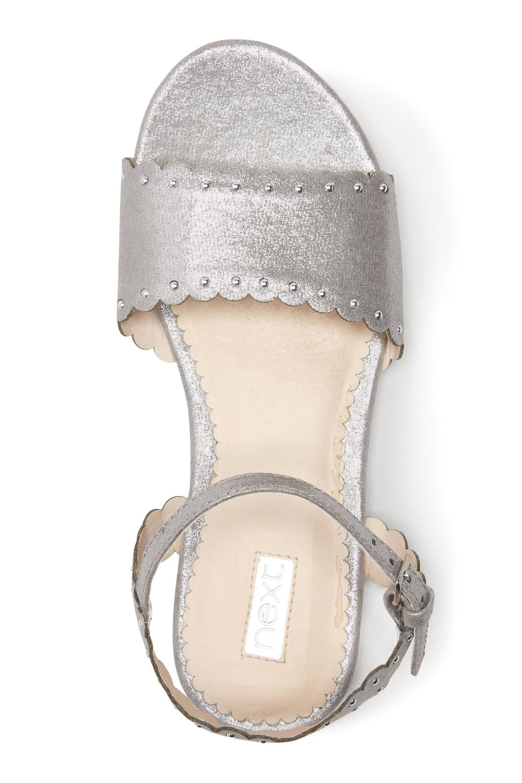 Next Silver Girls Sandals Stockpoint Apparel Outlet