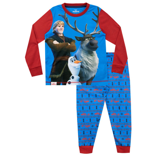 Disney Frozen Pyjama Set - Kristoff, Olaf, and Sven – Stockpoint Apparel  Outlet
