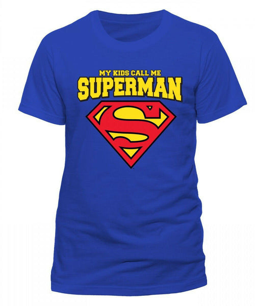 DC Comics My Kids Call Me Superman Mens T-Shirt