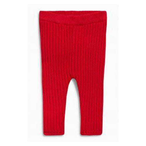 Next Red Knitted Leggings