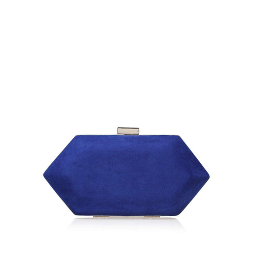 Kurt Geiger Miss KG Jewel 2 Blue Womens Clutch Bag