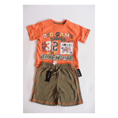 Dunnes Safari Adventure Baby Boys Two Piece Set