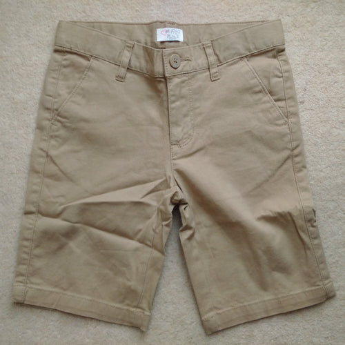 Est 1989 Place Brown Woven Chino Boys Shorts