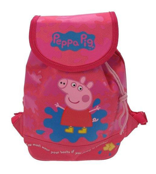 Peppa Pig Girls Pink School Backpack