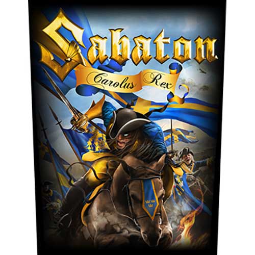 Sabaton Back Patch: Carolus Rex
