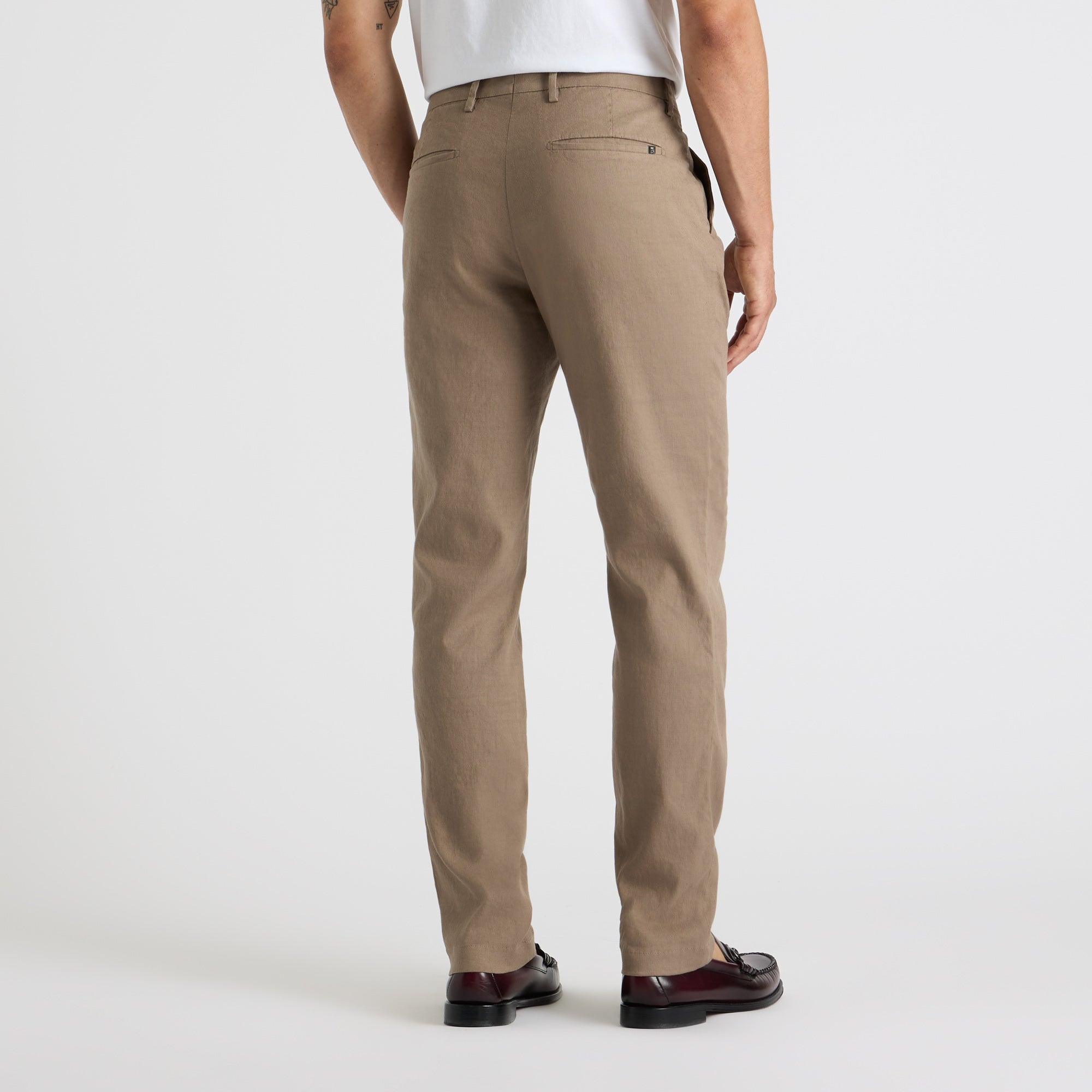 Khaki Linen Lightweights - Custom-Fit Men's Work Pants