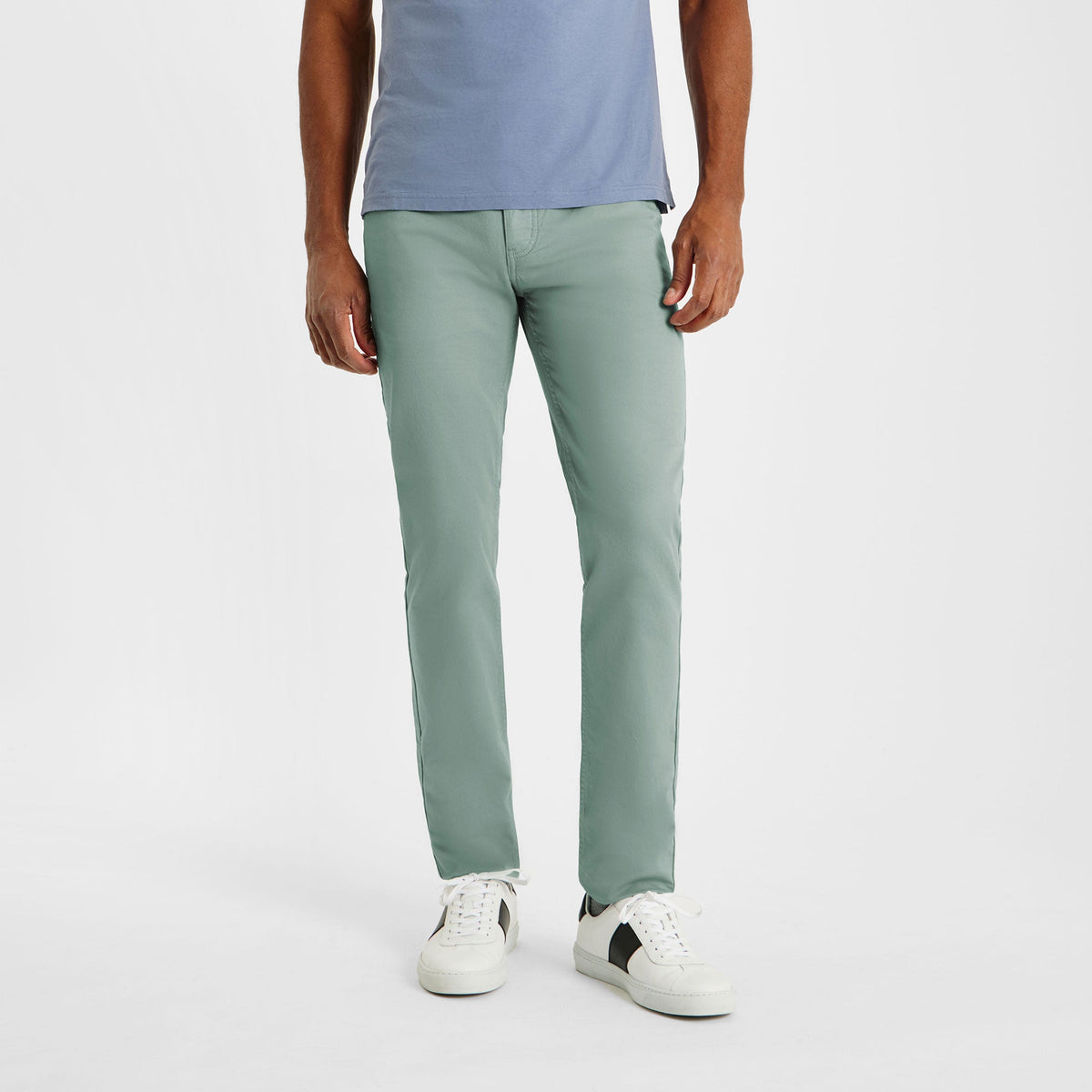 Aqua Grey Fives - Everyday Men's Custom Fit Chino Pants - SPOKE - SPOKE