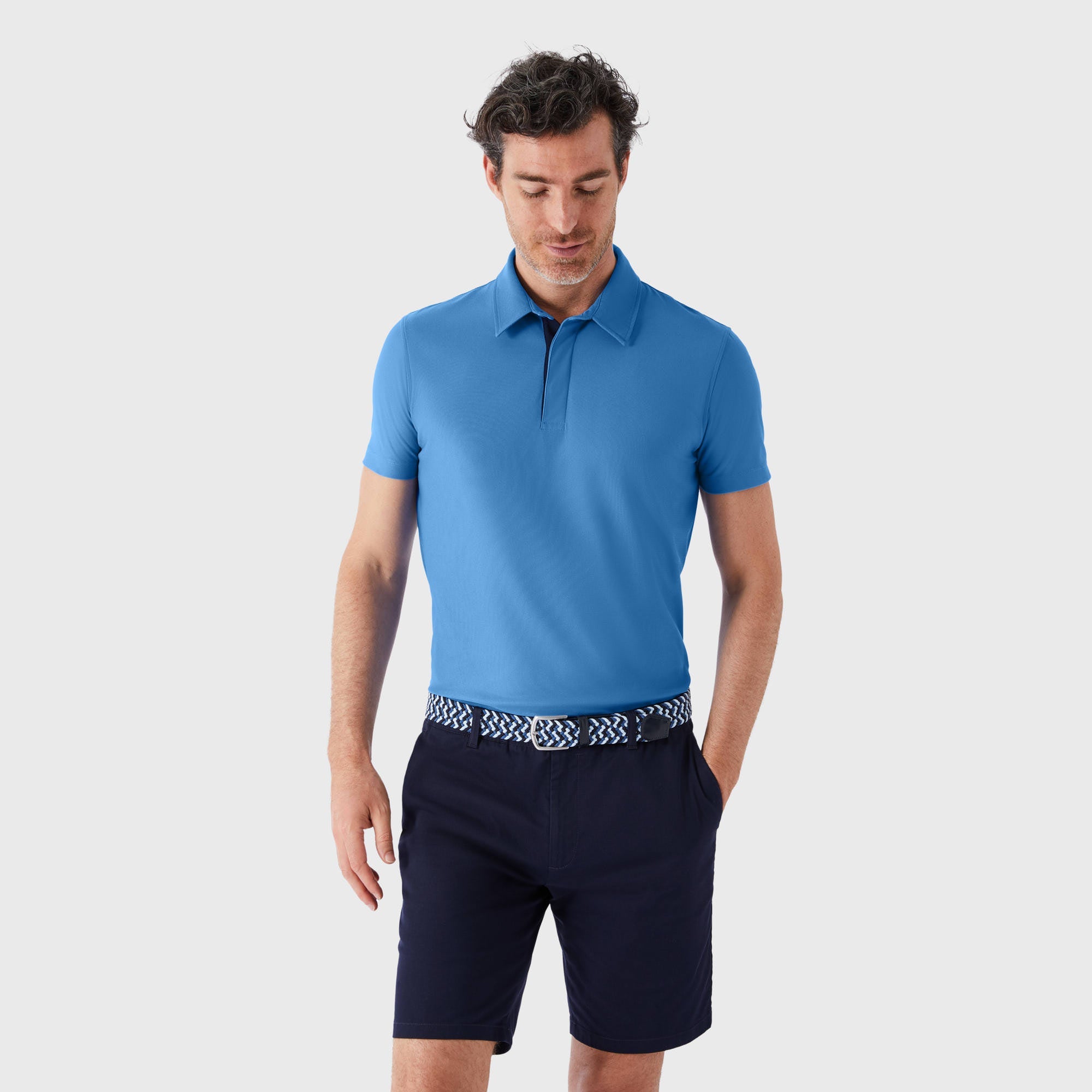 SPOKE Tolo - Sage Custom Fit Polo Shirt - SPOKE