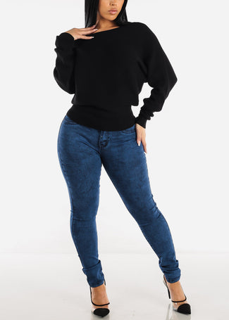 MX JEANS Black Butt Lift Levanta Cola Braided Pocket Skinny Jeans – Moda  Xpress