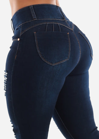 High Waist and Butt Lifting Jeans for Women | Levanta Cola – Moda Xpress
